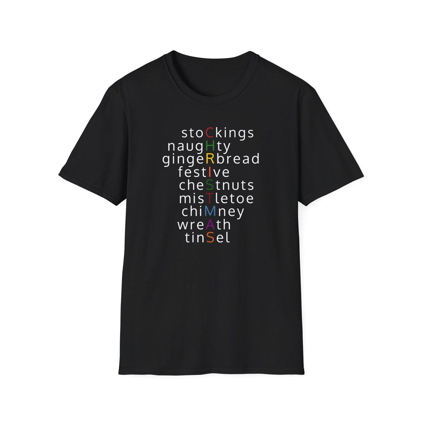 Christmas Word T-Shirt