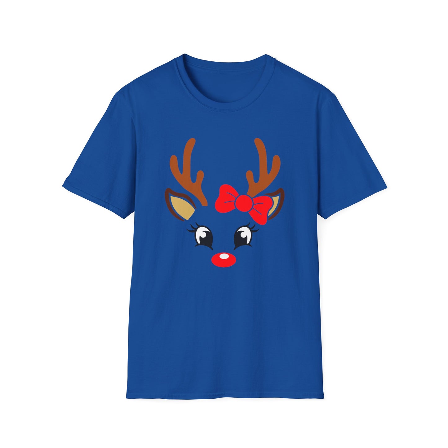 Reindeer with Bow T-Shirt