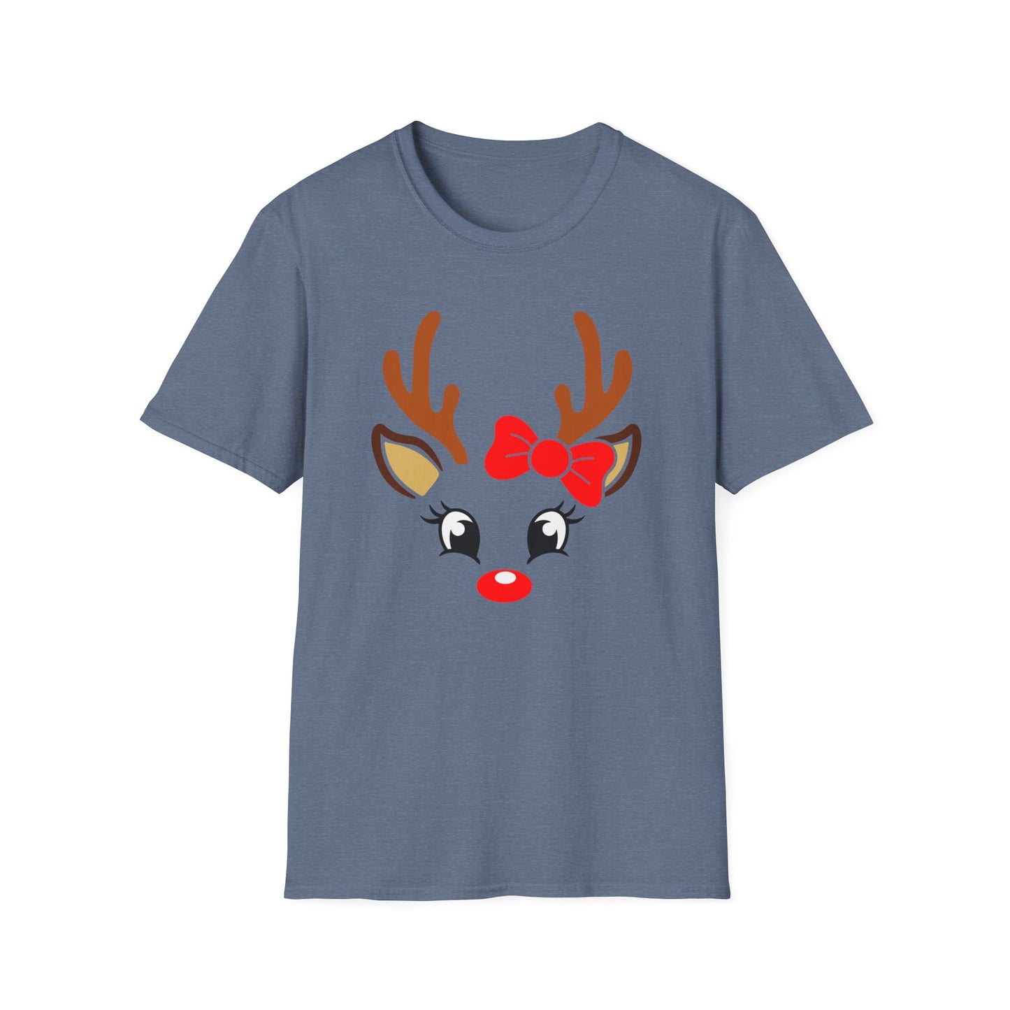 Reindeer with Bow T-Shirt