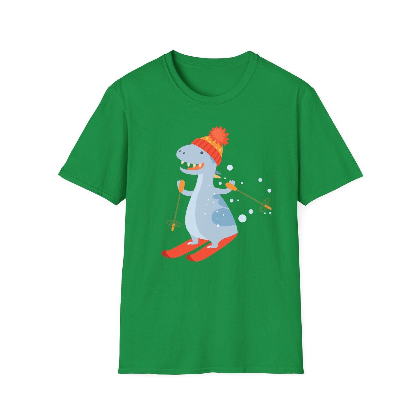 Skiing Dino T-Shirt